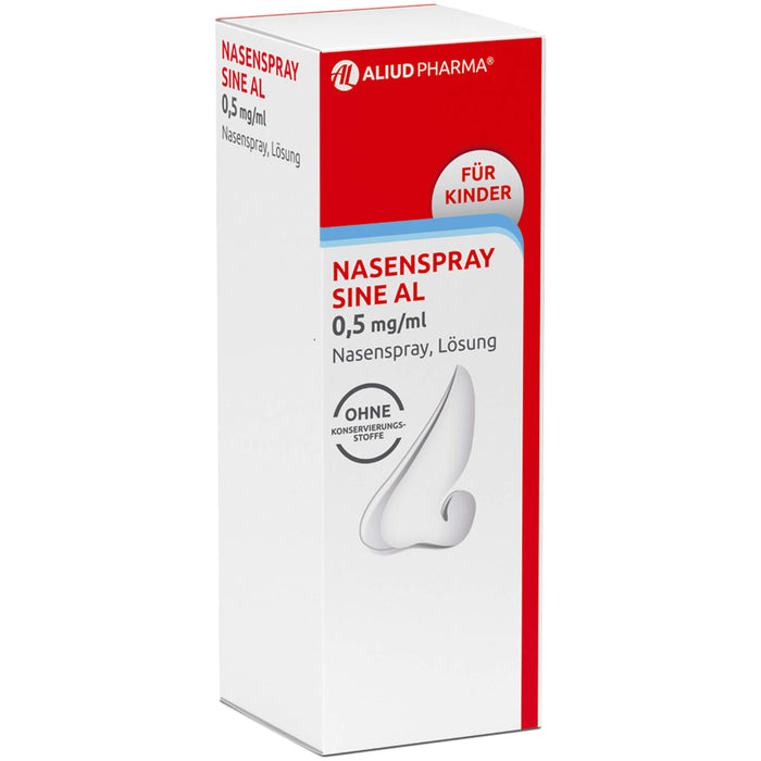 Nasenspray Sine AL 0,5 mg/ml für Kinder, 10 ml Solution