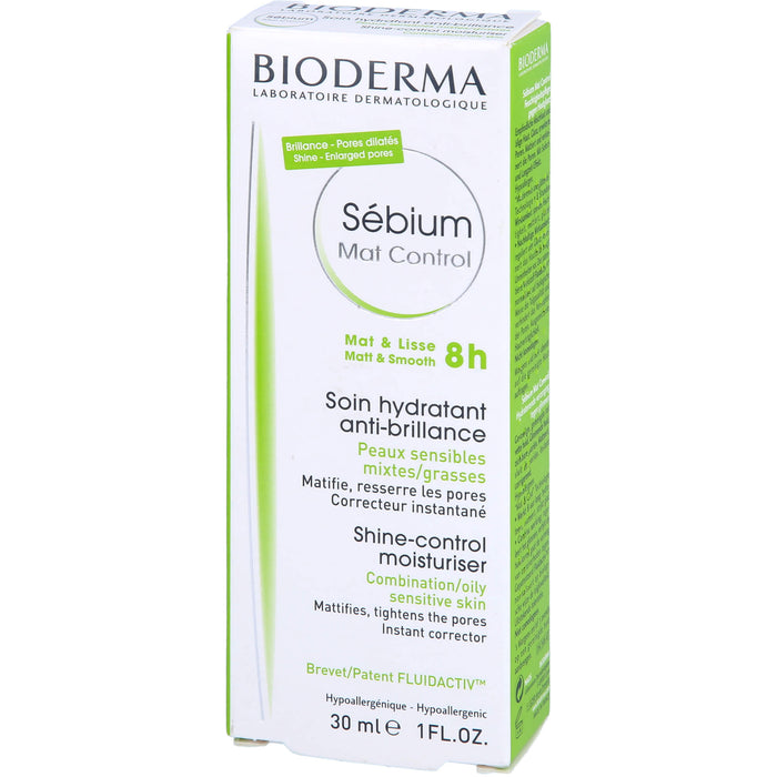 BIODERMA Sébium Mat Control Feuchtigkeitspflege, 1 pcs. Solution