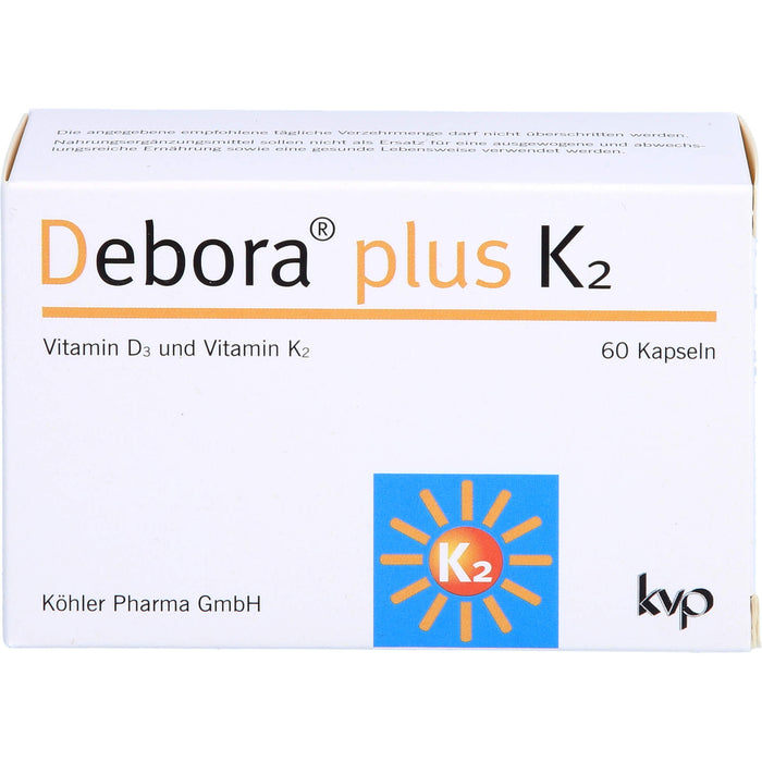 Debora plus K2 , 60 pcs. Capsules