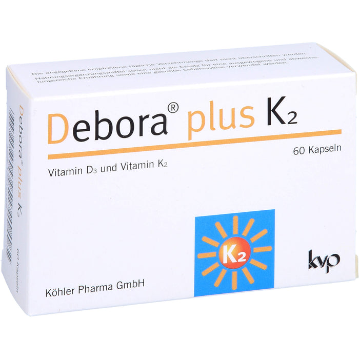 Debora plus K2 , 60 pc Capsules