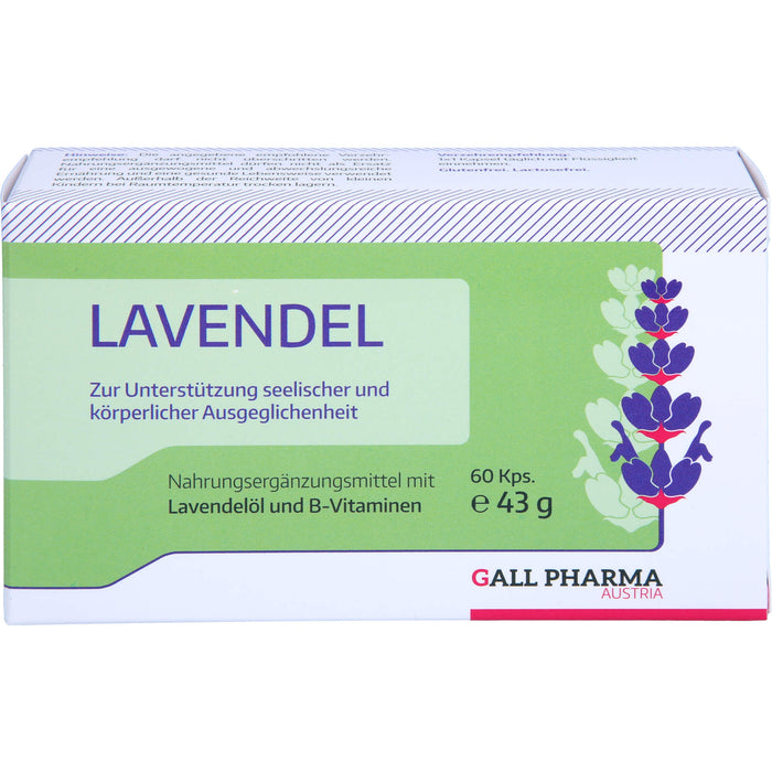 GALL PHARMA Lavendel GPH Kapseln, 60 St. Kapseln