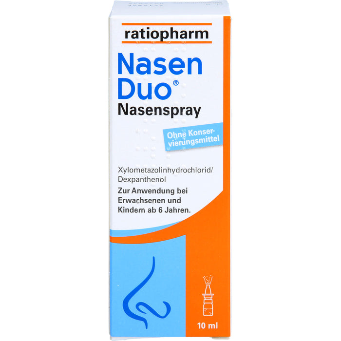 NasenDuo Nasenspray, 10 ml Lösung