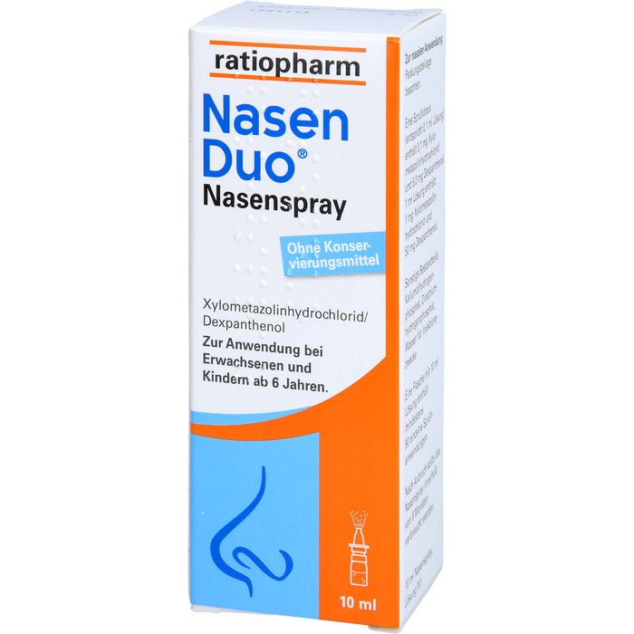 NasenDuo Nasenspray, 10 ml Lösung