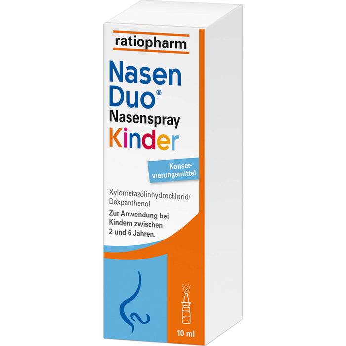 NasenDuo Nasenspray Kinder, 10 ml Lösung