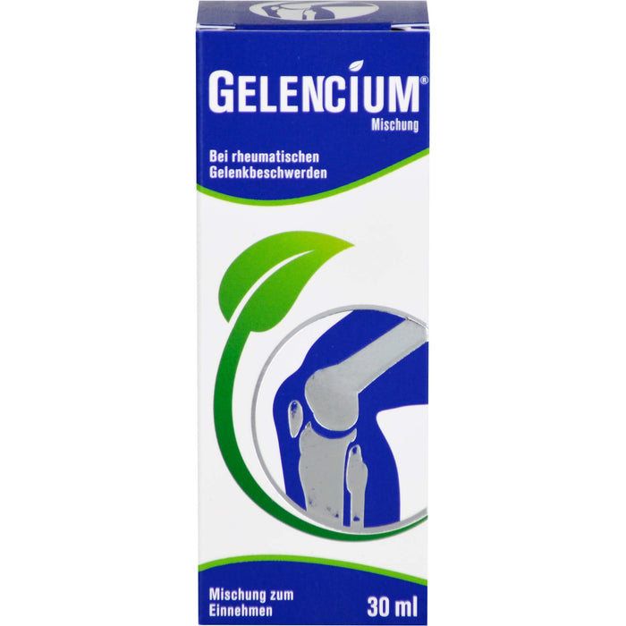 GELENCIUM Mischung bei rheumatischen Gelenkbeschwerden, 30 ml Lösung