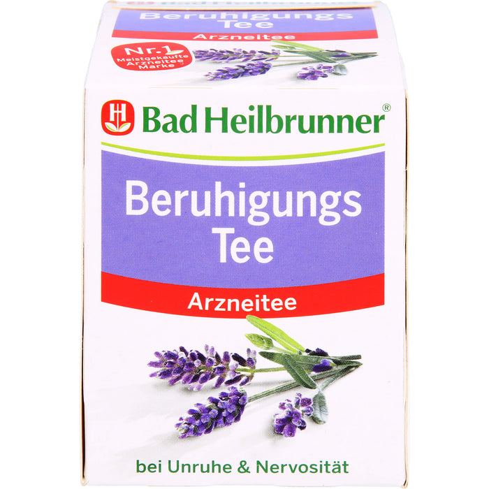 Bad Heilbrunner Beruhigungs Tee mit Lavendelblüten, 8X1.0 g FBE