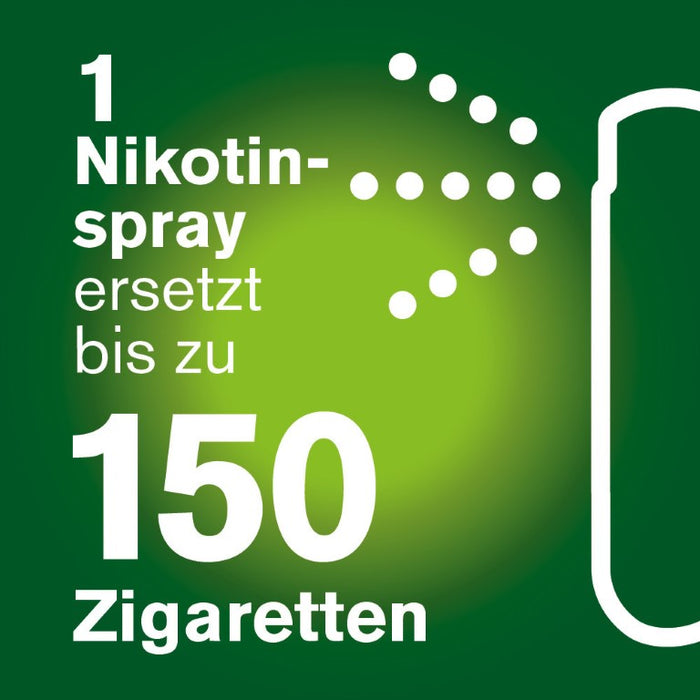 nicorette fruit & mint Spray zur Anwendung in der Mundhöhle, 1 St. Spray