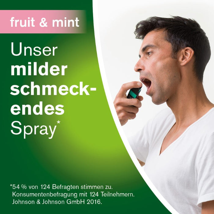 nicorette fruit & mint Spray zur Anwendung in der Mundhöhle, 1 St. Spray