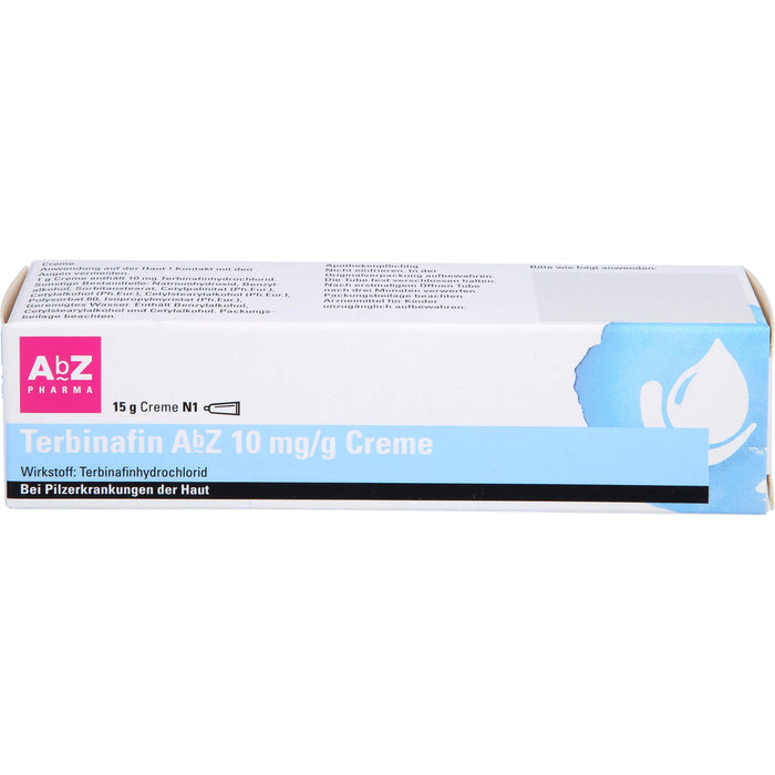 Terbinafin AbZ 10 mg/g Creme, 15 g Cream