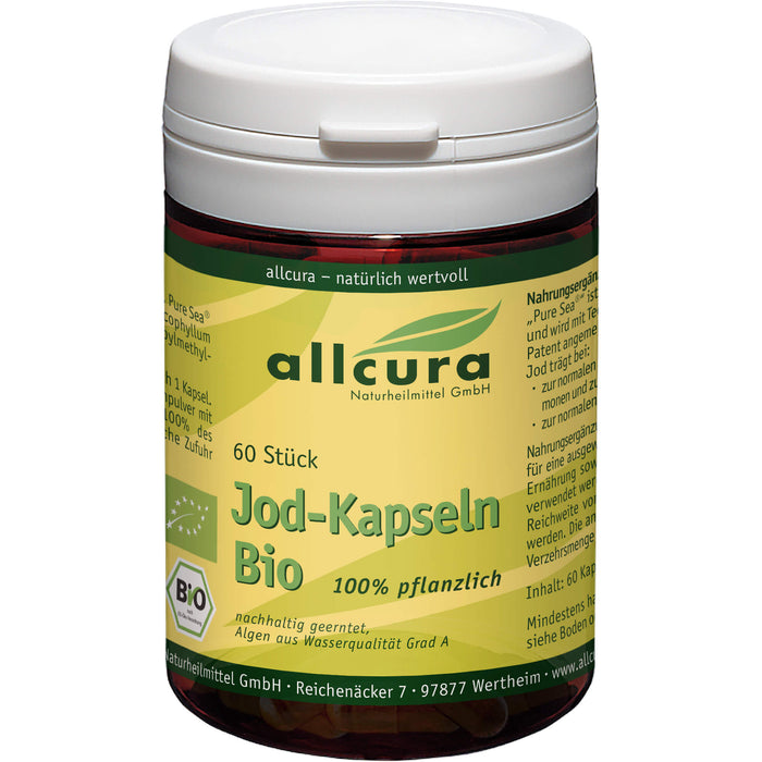 Jod-Kapseln Bio, 60 St KAP