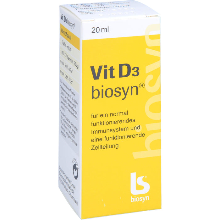 Vit D3 biosyn, Tropfen, 1X20 ml TEI