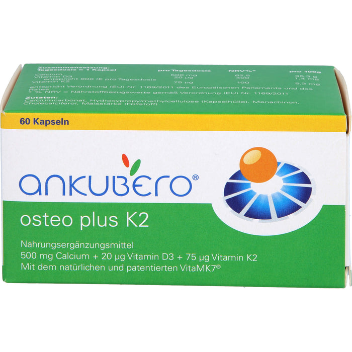 Ankubero Osteo Plus K2, 60 St KAP