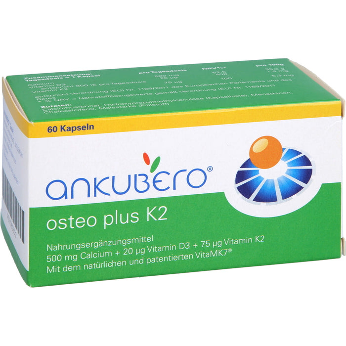 Ankubero Osteo Plus K2, 60 St KAP