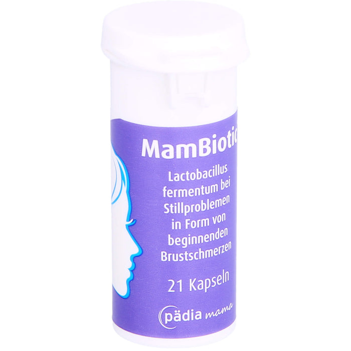 MamBiotic für Stillende mit Brustschmerzen Kapseln, 21 pc Capsules