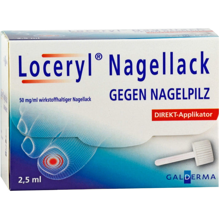 Loceryl kohlpharma Nagellack gegen Nagelpilz Direkt-Applikator, 2.5 ml Vernis à ongles contenant une substance active