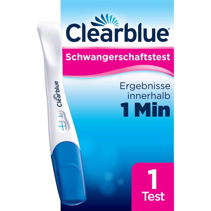 Clearblue Schwangerschaftstest schnelle Erkennung, 1 pc Test