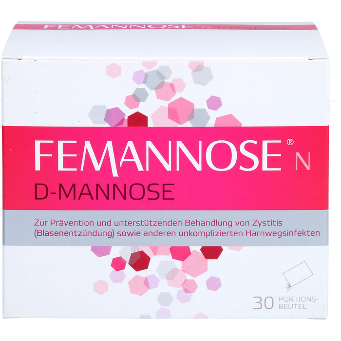 FEMANNOSE N D-Mannose Portionsbeutel, 30 pcs. Sachets