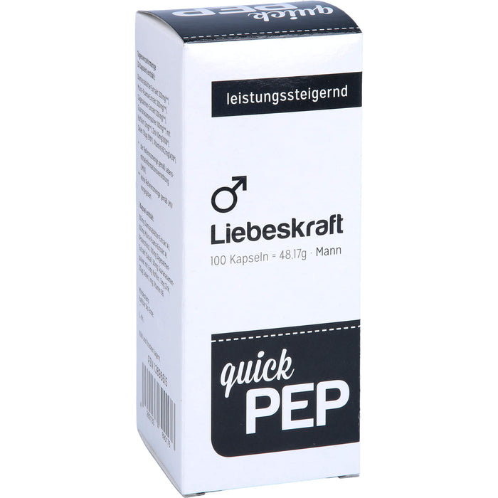 quickPEP Liebeskraft Mann, 100 St KAP