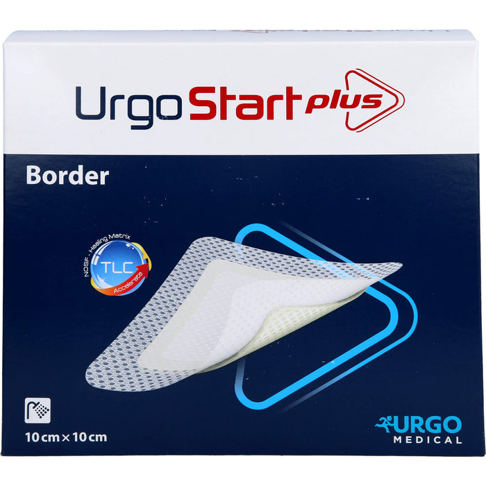 UrgoStart Plus Border 10x10 cm, 10 St VER