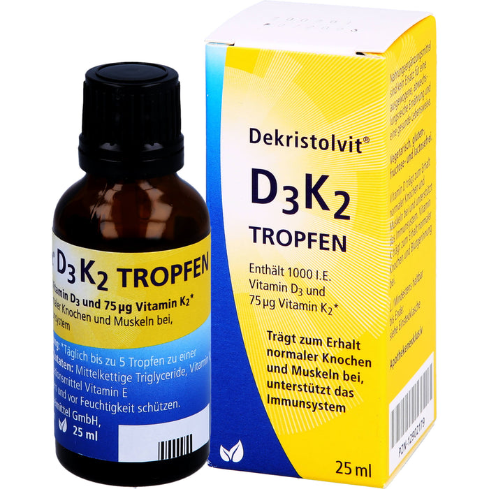 Dekristolvit D3K2 Tropfen, 25 ml Solution