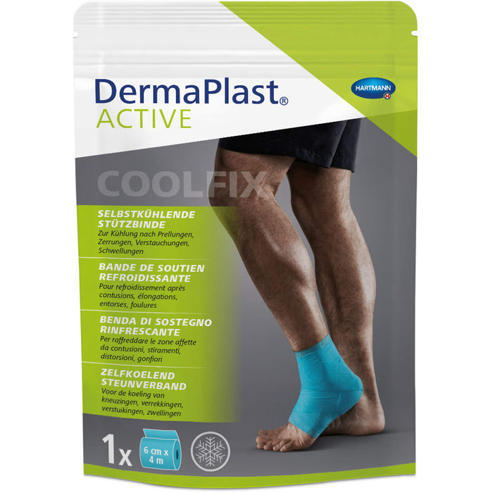 DermaPlast Active CoolFix Selbstkühlende Stützbinde 6 cm x 4 m, 1 pc Bandage