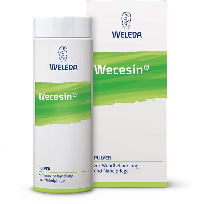 WELEDA Wecesin Pulver zur Wundbehandlung und Nabelpflege, 50 g Poudre