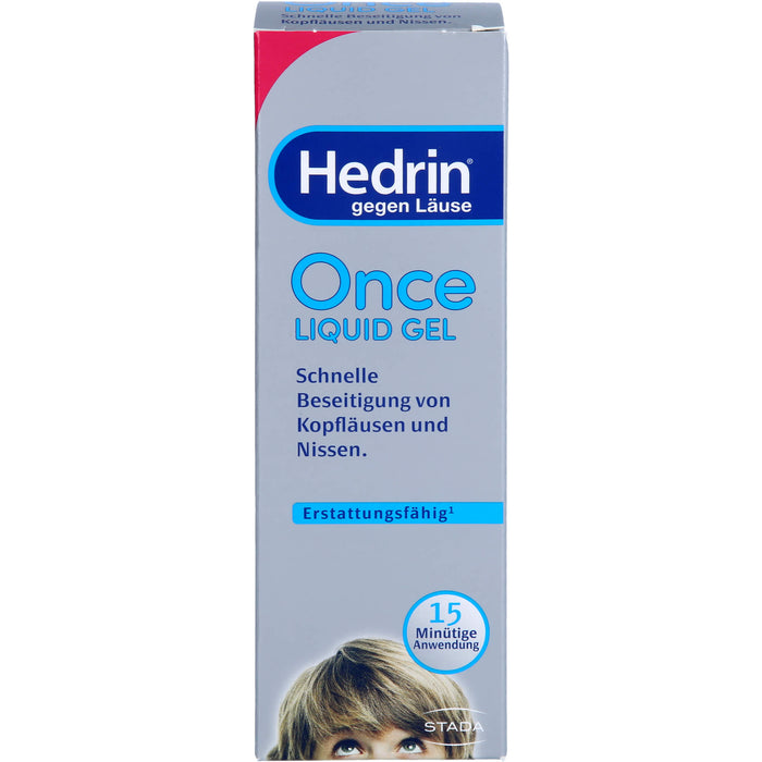 Hedrin gegen Läuse Once Liquid Gel, 100 ml Gel