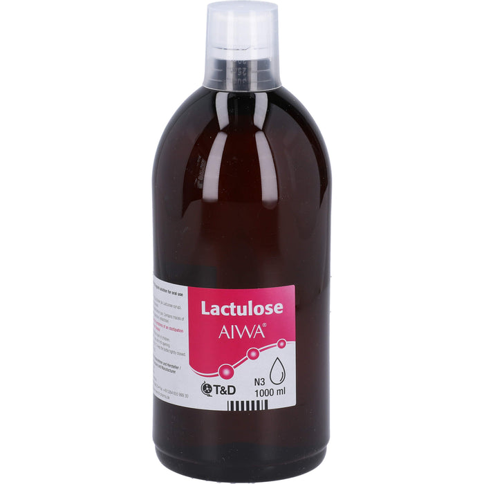 Lactulose AIWA 670 mg/ml Lösung zum Einnehmen, 1000 ml LSE