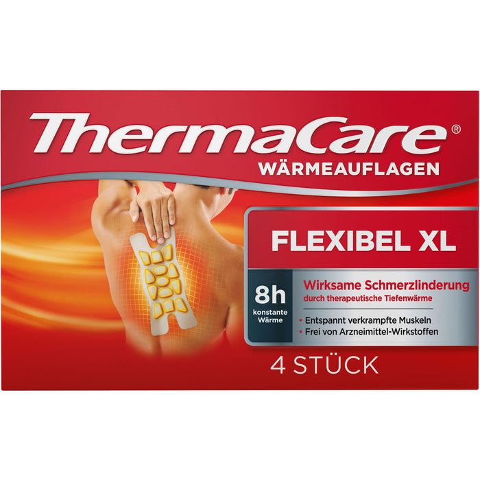 ThermaCare Wärmeauflagen Flexibel XL, 4 pc Pansement