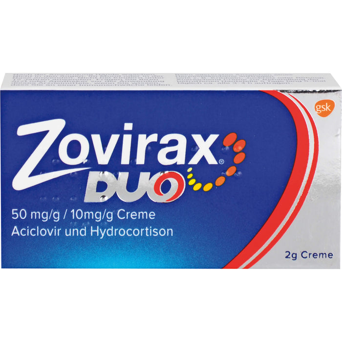 Zovirax duo Creme, 2 g Cream