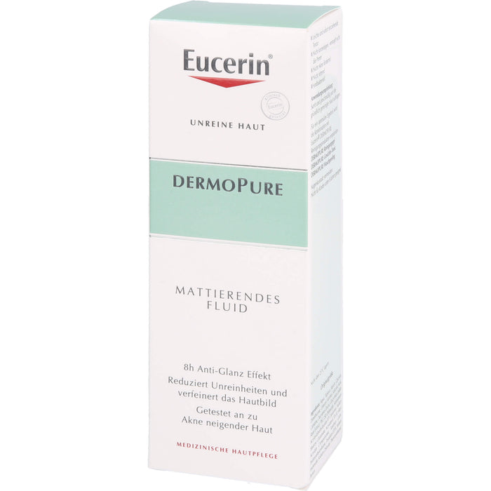 Eucerin DERMOPURE Mattierendes Fluid, 50 ml Lösung