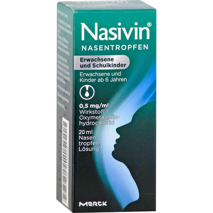 Nasivin Nasentropfen Erwachsene und Schulkinder, 20 ml Solution