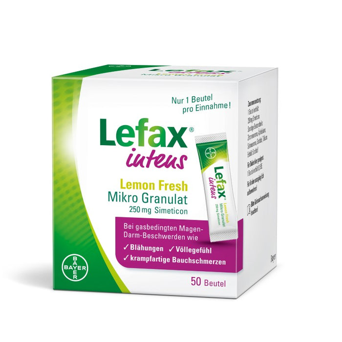 Lefax intens Lemon Fresh Mikro Granulat, 50 St. Beutel