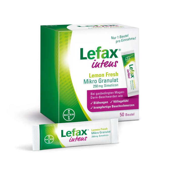 Lefax intens Lemon Fresh Mikro Granulat, 50 pc Sachets