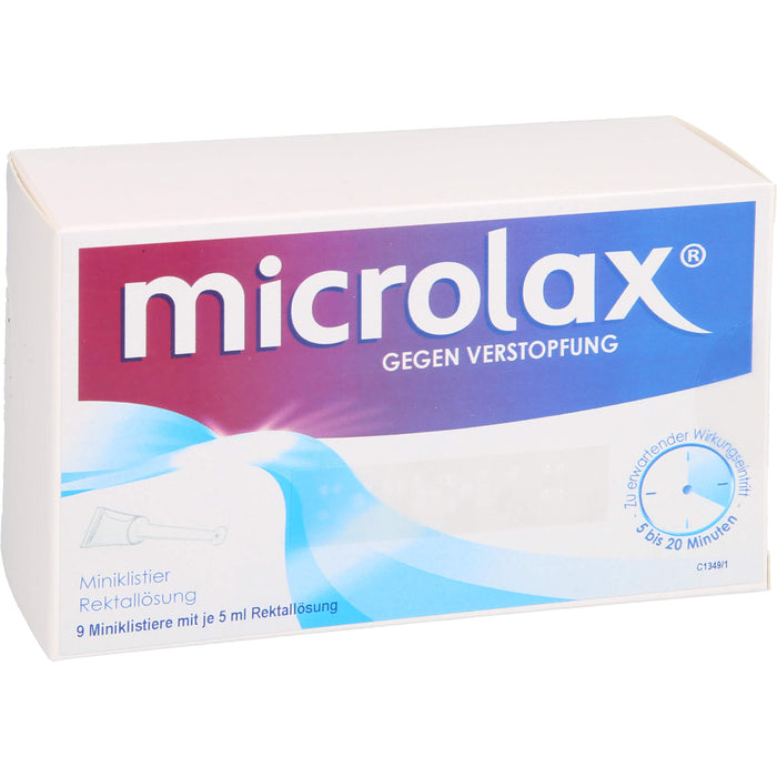 microlax Rektallösung Reimport Pharma Gerke, 9 pcs. Enemas