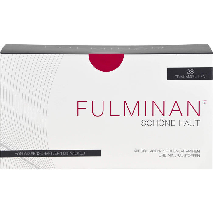 FULMINAN Schöne Haut Lösung, 28 pc Ampoules