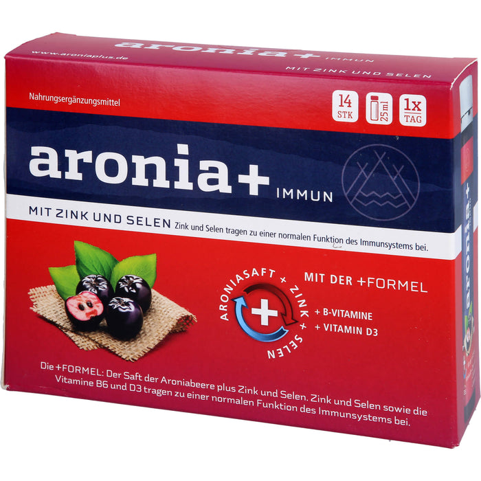 aronia+ immun Trinkfläschchen, 14 pc Ampoules