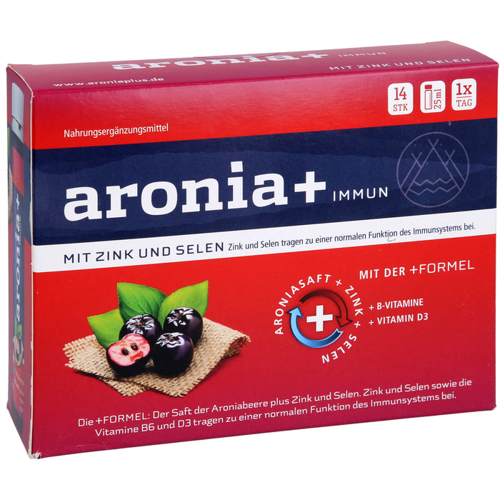 aronia+ immun Trinkfläschchen, 14 St. Ampullen