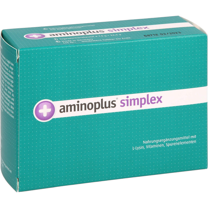 aminoplus simplex Tagesportionsbeutel, 7 pcs. Sachets