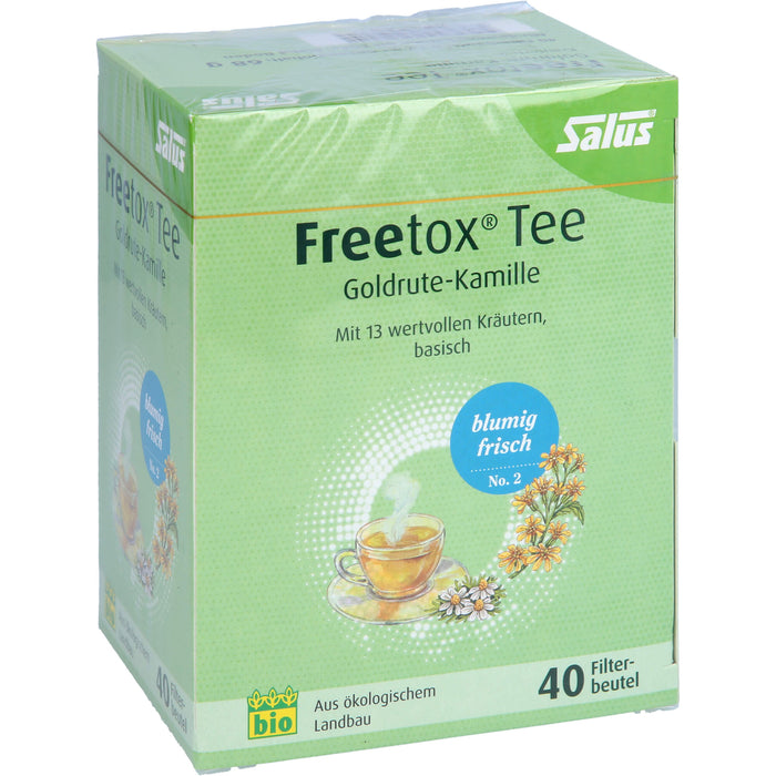 Salus Freetox Tee Goldrute-Kamille, 40 pcs. Filter bag