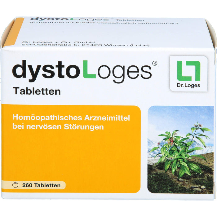 dystoLoges Tabletten bei nervösen Störungen, 260 pc Tablettes