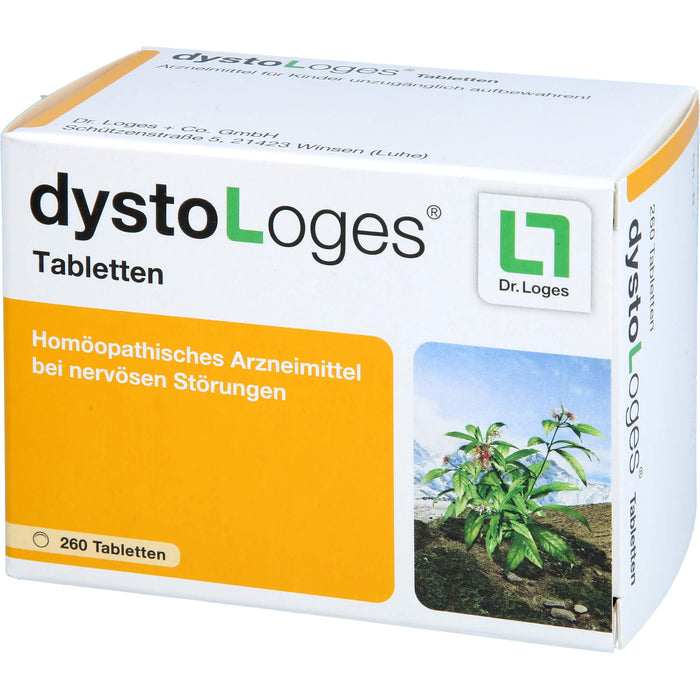 dystoLoges Tabletten bei nervösen Störungen, 260 pc Tablettes