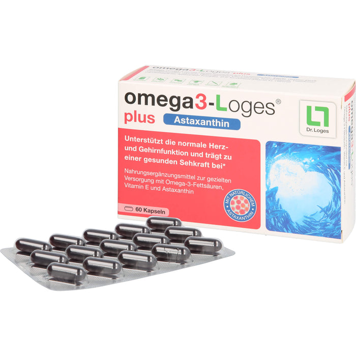 omega3-Loges plus Kapseln, 60 pcs. Capsules