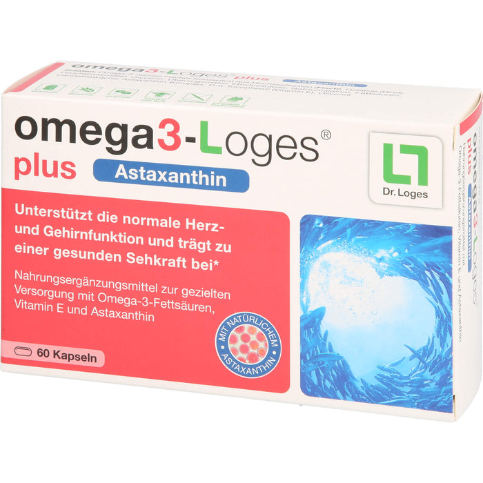 omega3-Loges plus Kapseln, 60 pcs. Capsules