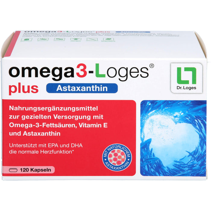 omega3-Loges plus Kapseln, 120 St. Kapseln