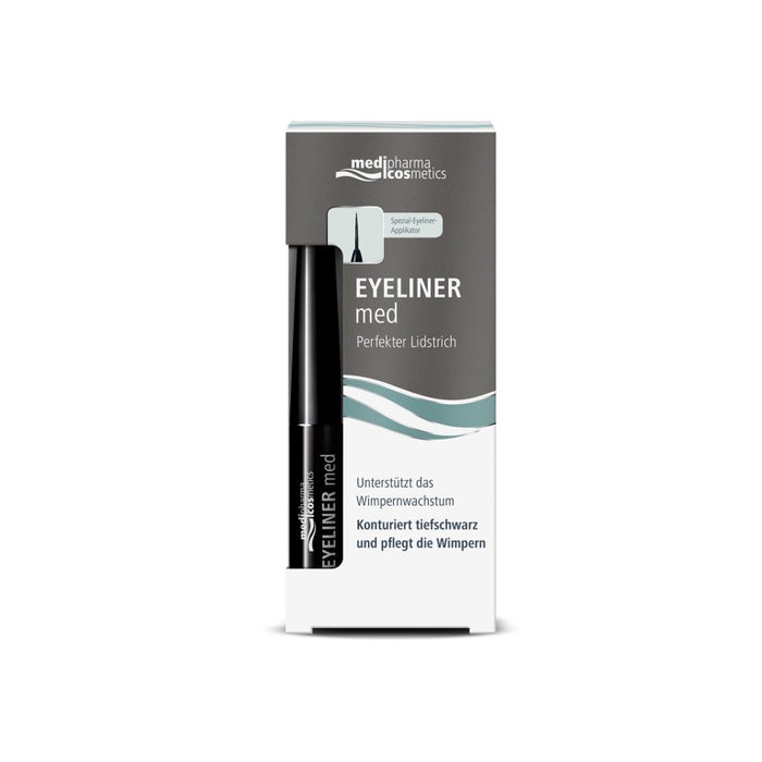 medipharma cosmetics Eyeliner med tiefschwarz, 3 ml Lösung