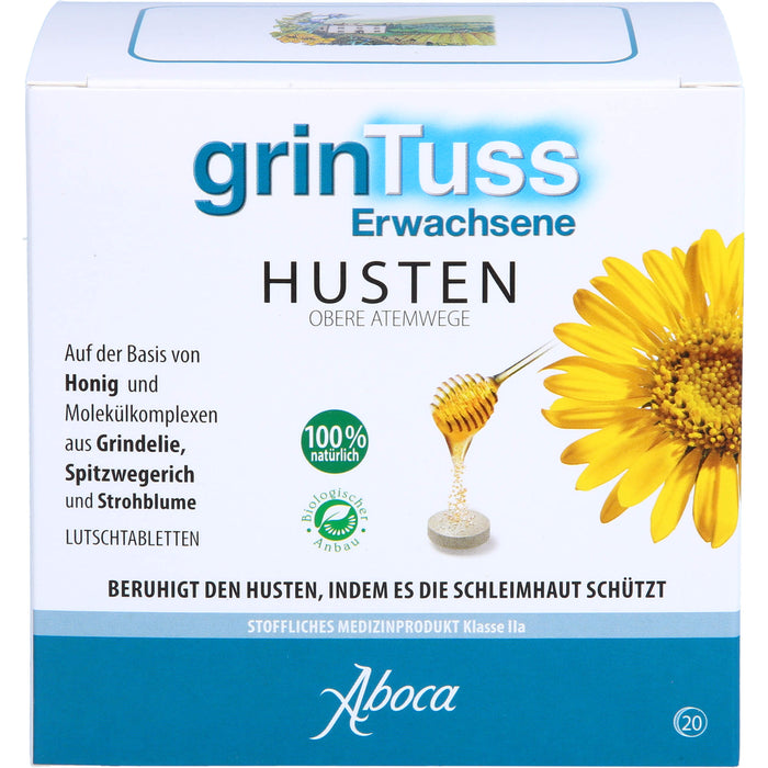 Aboca Grintuss Erwachsene Lutschtabletten, 30 g Tabletten