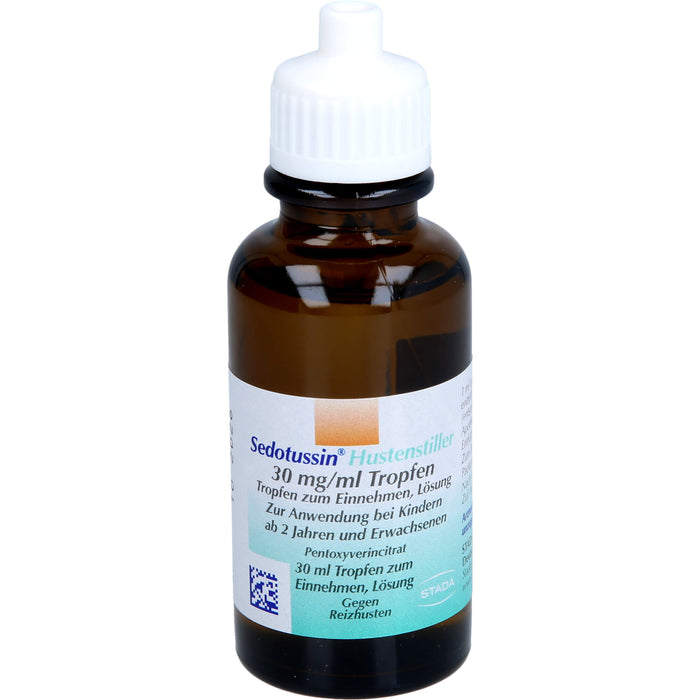 Sedotussin Hustenstiller Tropfen gegen Reizhusten, 30 ml Solution