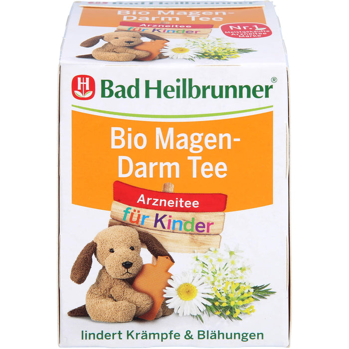 Bad Heilbrunner Bio Kinder Magen-Darm Tee, 8X1.8 g FBE