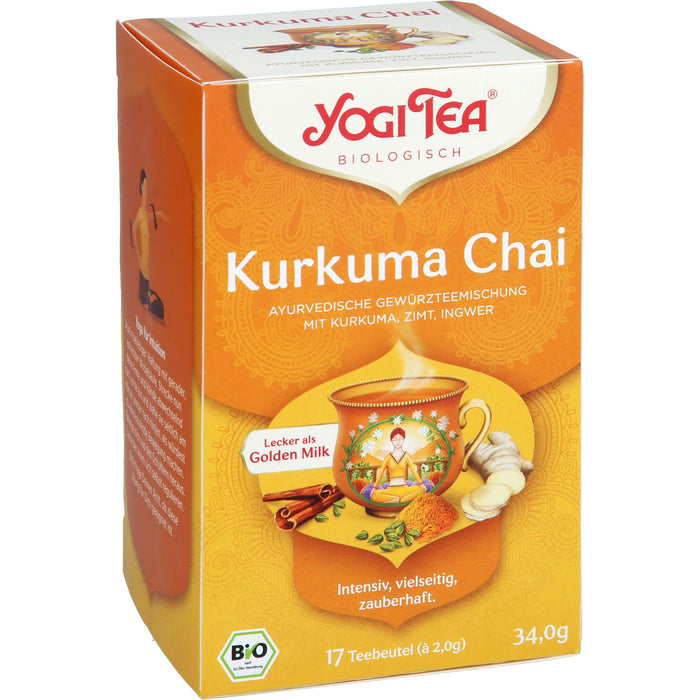 Yogi Tea Kurkuma Chai Bio, 17X2.0 g FBE